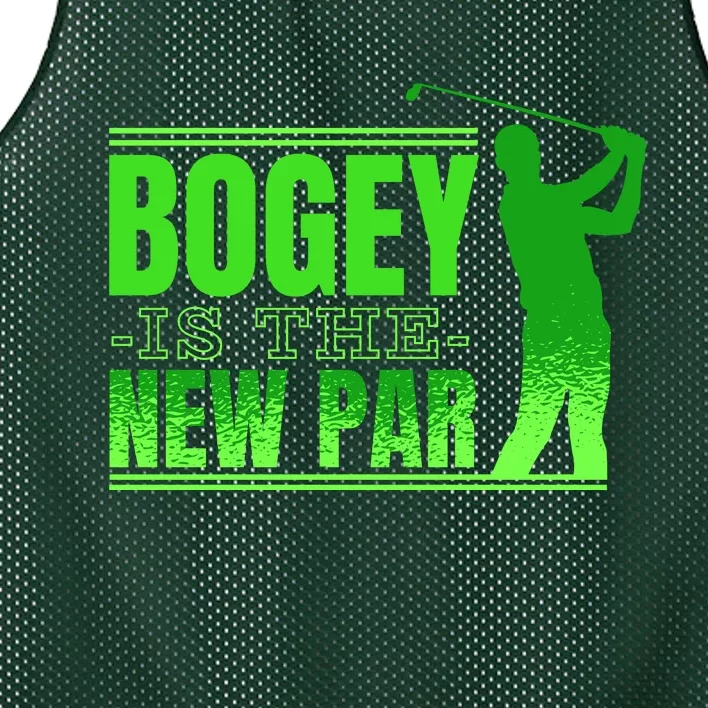 Bogey Is The New Par Funny Golfer Golf Golfing Mesh Reversible Basketball Jersey Tank