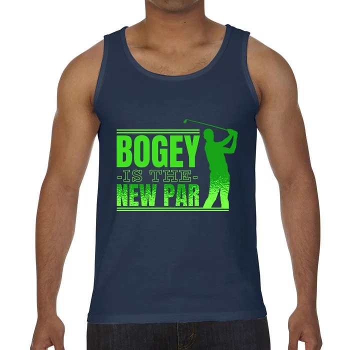 Bogey Is The New Par Funny Golfer Golf Golfing Comfort Colors® Tank Top