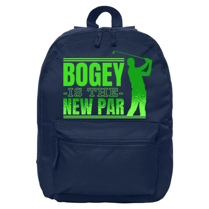 Bogey Is The New Par Funny Golfer Golf Golfing 16 in Basic Backpack