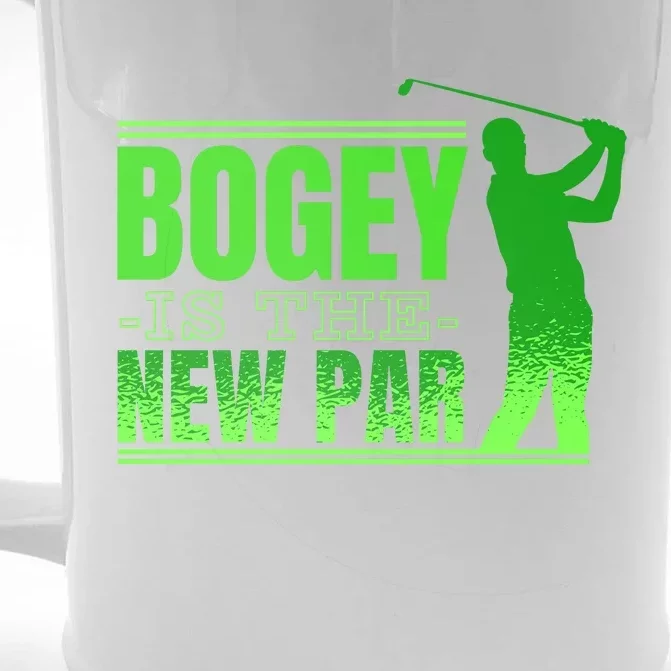 Bogey Is The New Par Funny Golfer Golf Golfing Front & Back Beer Stein