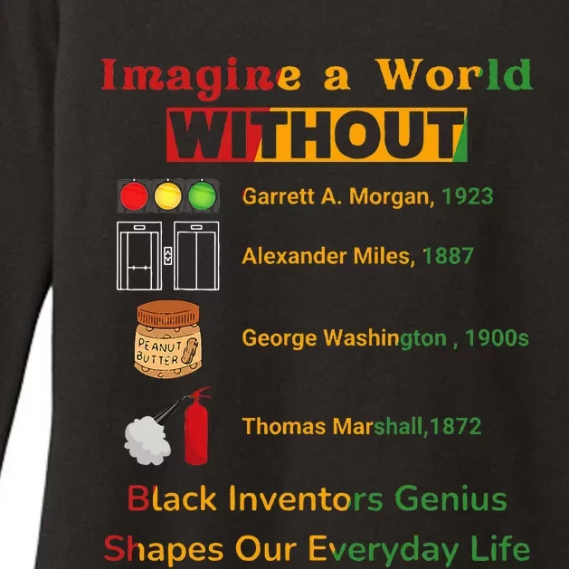 Black Inventors Their Timeless Contributions Black History Womens CVC Long Sleeve Shirt