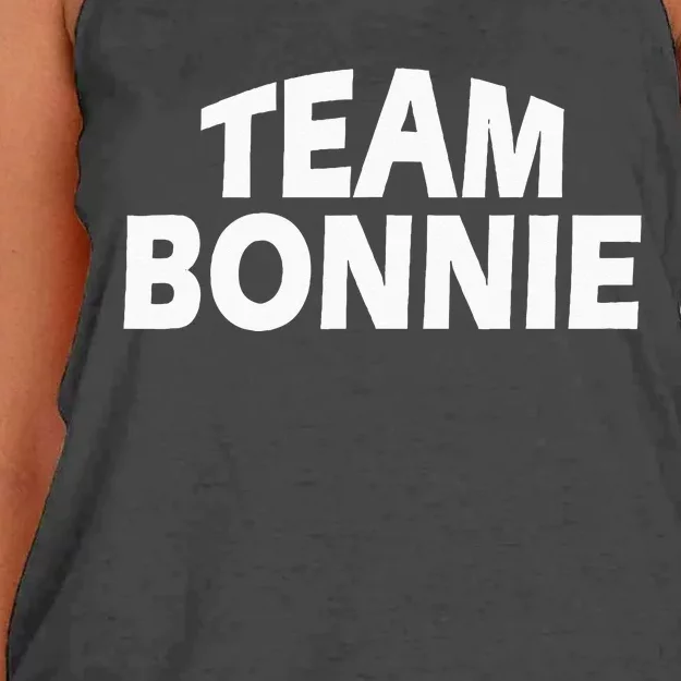 Bonnie Is The Name Funny Team Bonnie Women's Knotted Racerback Tank