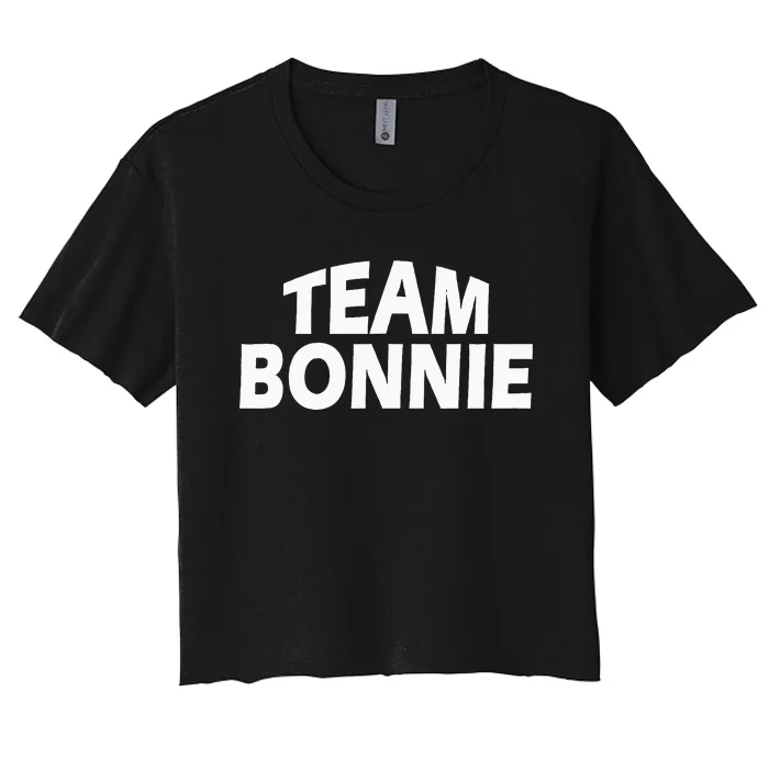 Bonnie Is The Name Funny Team Bonnie Women's Crop Top Tee