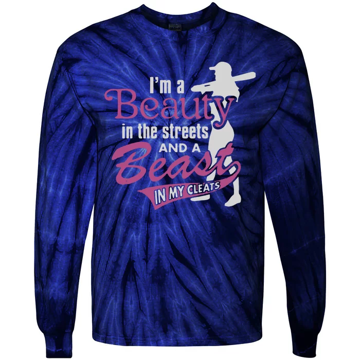 Beast In The Cleats Tie-Dye Long Sleeve Shirt