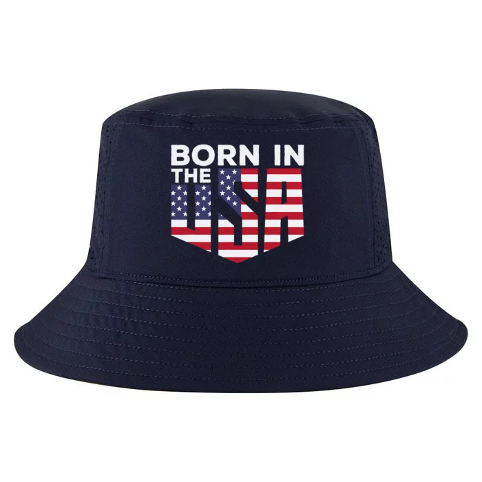 Born In The Usa Cool Comfort Performance Bucket Hat