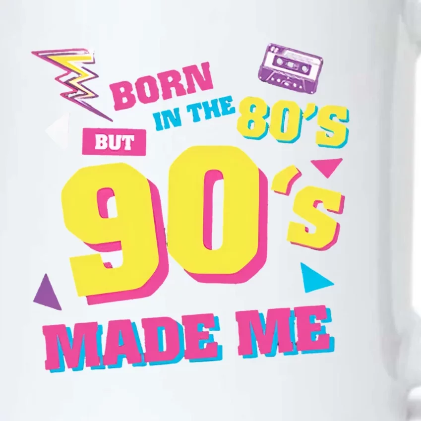 Born In The 80s But 90s Made Me Cassette Tape Black Color Changing Mug