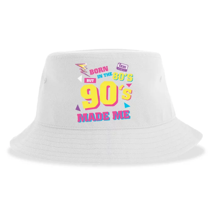 Born In The 80s But 90s Made Me Cassette Tape Sustainable Bucket Hat