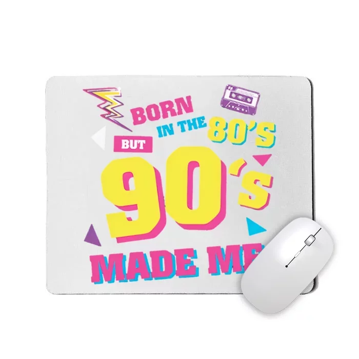 Born In The 80s But 90s Made Me Cassette Tape Mousepad