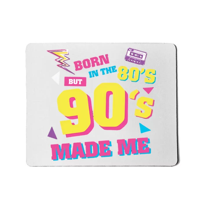 Born In The 80s But 90s Made Me Cassette Tape Mousepad