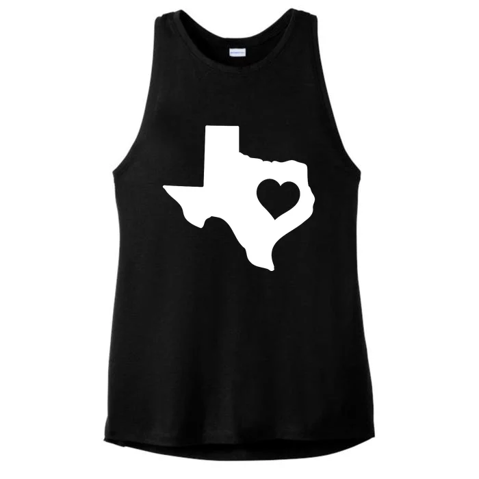 Born In Texas Home Ladies Tri-Blend Wicking Tank