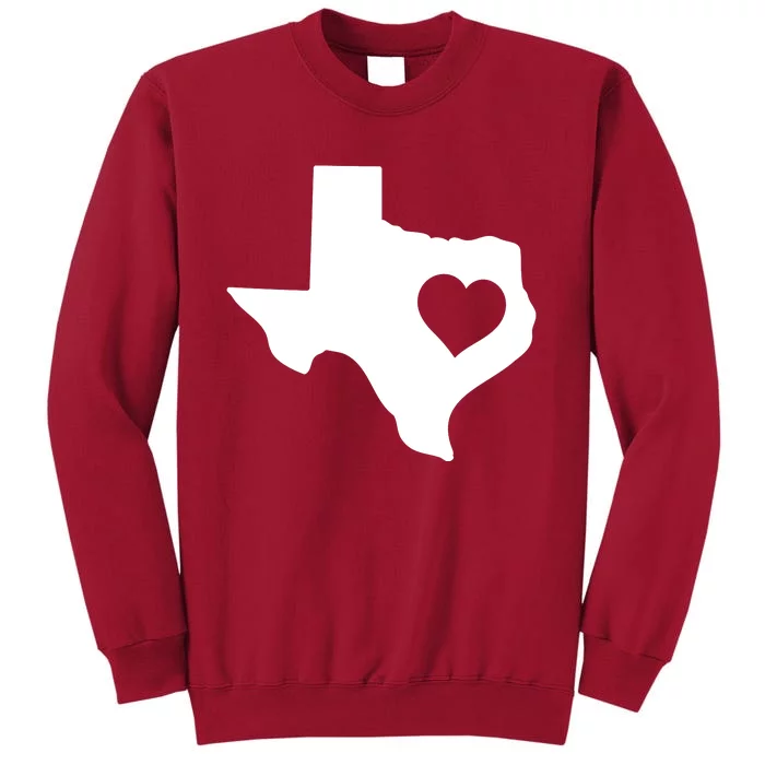 Born In Texas Home Tall Sweatshirt