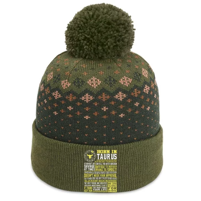 Born In Taurus Facts For Men Nd Women The Baniff Cuffed Pom Beanie