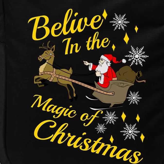 Believe In The Magic Of Christmas Impact Tech Backpack