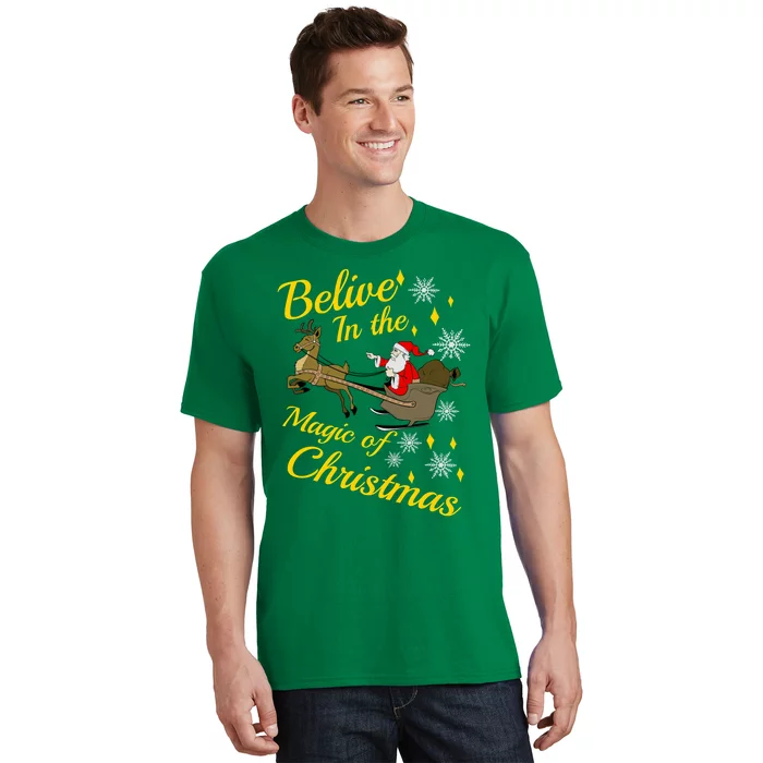 Believe In The Magic Of Christmas T-Shirt