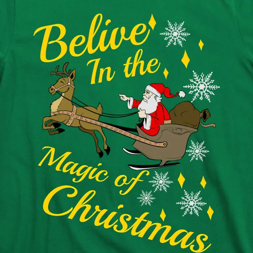 Believe In The Magic Of Christmas T-Shirt