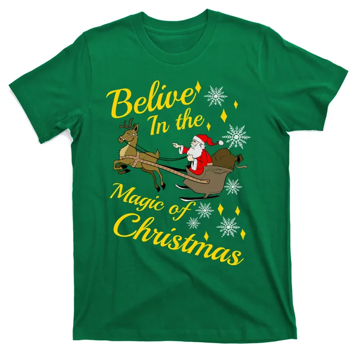 Believe In The Magic Of Christmas T-Shirt