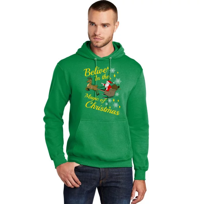 Believe In The Magic Of Christmas Tall Hoodie