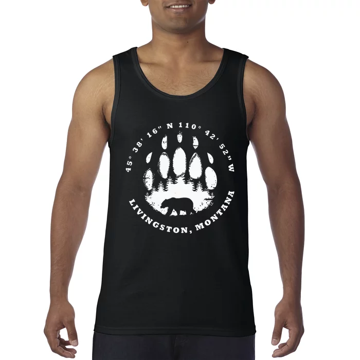 Bear in the Forest Hiking Outdoor Clothing Tank Top