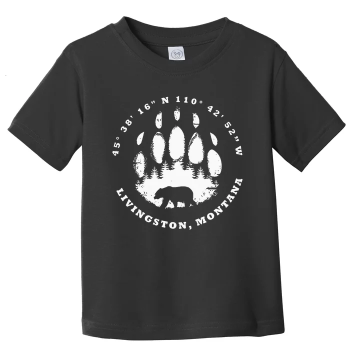 Bear in the Forest Hiking Outdoor Clothing Toddler T-Shirt