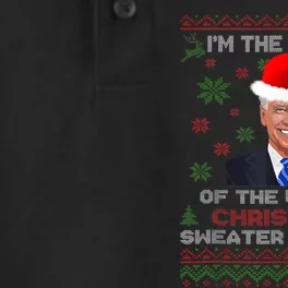 Biden Im The Winner Of The Ugliest Christmas Sweater Contest Dry Zone Grid Performance Polo