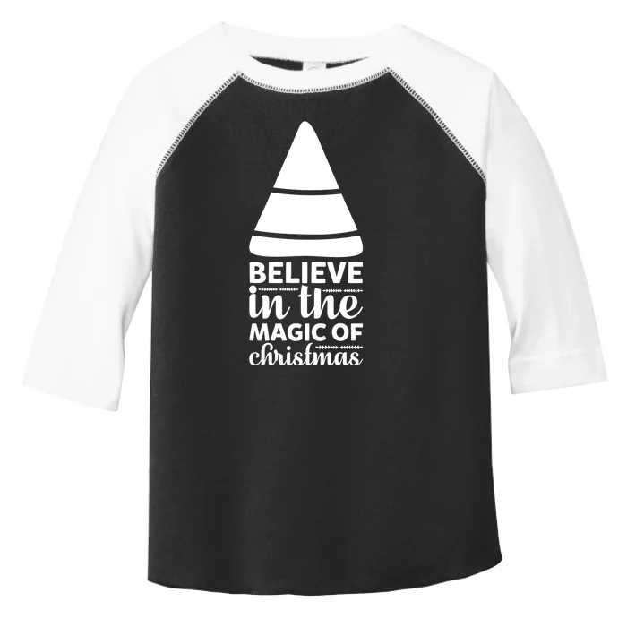 Believe In The Magic Of Christmas Toddler Fine Jersey T-Shirt