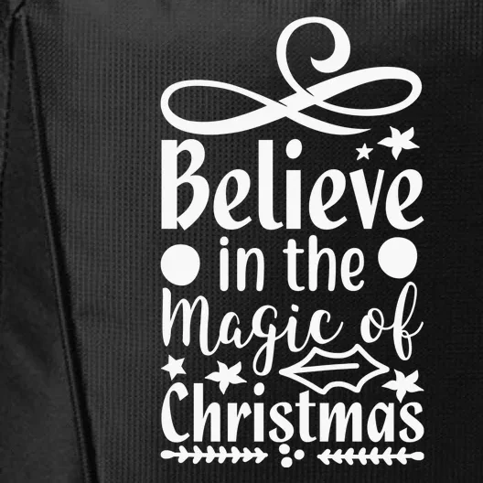 Believe In The Magic Of Christmas City Backpack