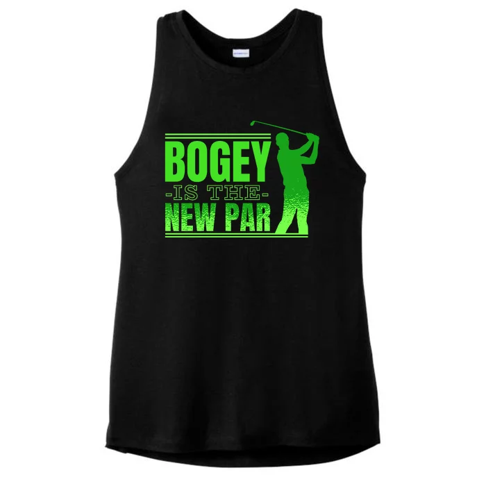 Bogey Is The New Par Golf Ladies Tri-Blend Wicking Tank