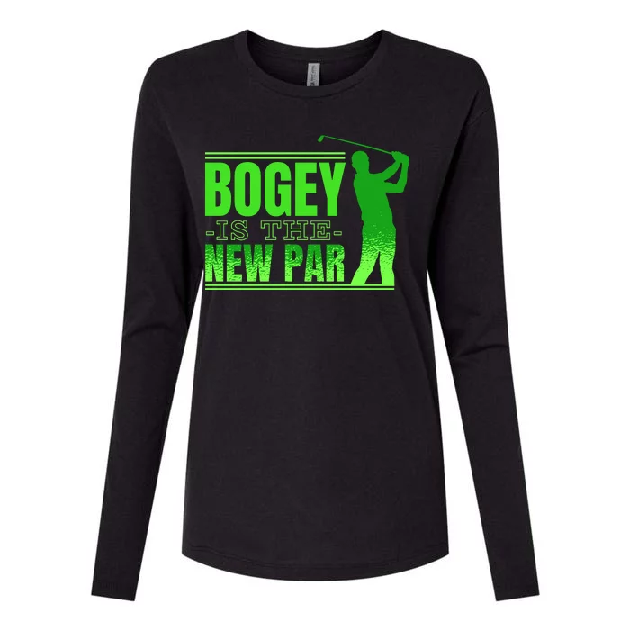 Bogey Is The New Par Golf Womens Cotton Relaxed Long Sleeve T-Shirt