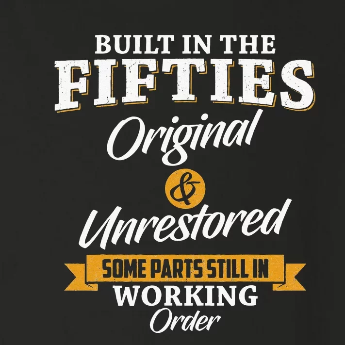 Built In The Fifties Built In The 50s Birthday Toddler Long Sleeve Shirt