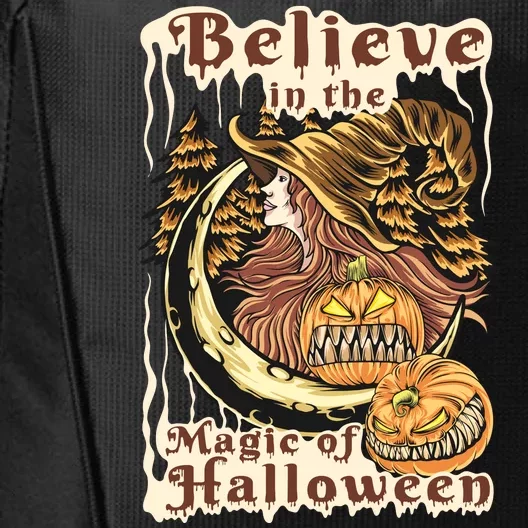 Believe In The Magic Of Halloween City Backpack