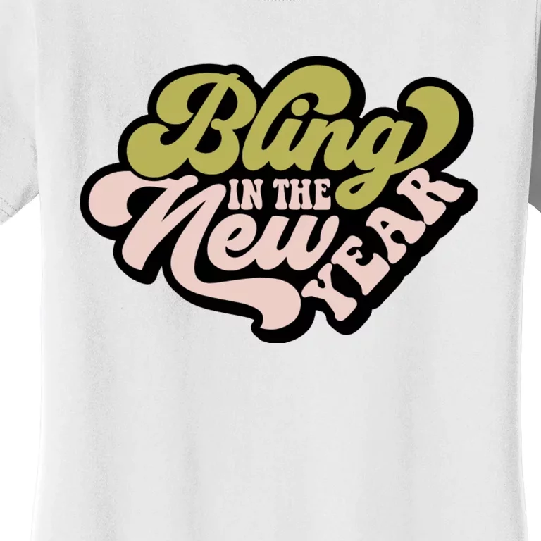 Bling In The New Year Women's T-Shirt