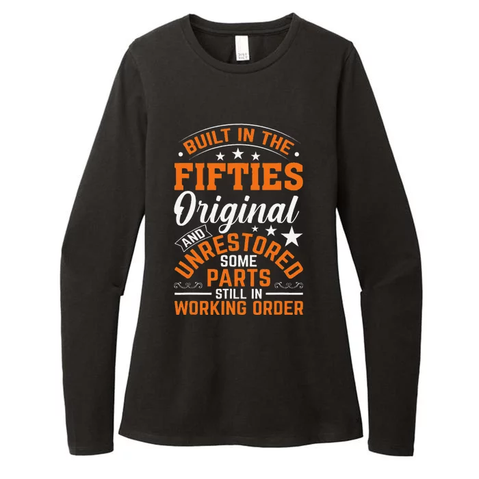 Built In The Fifties Built In The 50s Birthday Womens CVC Long Sleeve Shirt