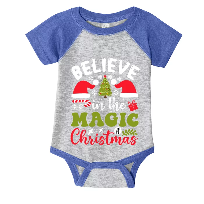 Believe In The Magic Of Christmas Gift Infant Baby Jersey Bodysuit