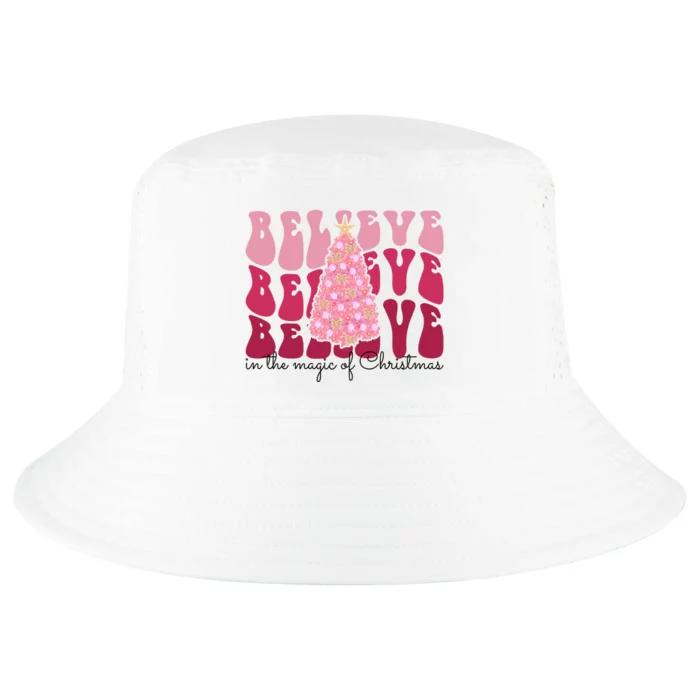 Believe Im The Magic Of Christmas Retro Holiday Cool Comfort Performance Bucket Hat