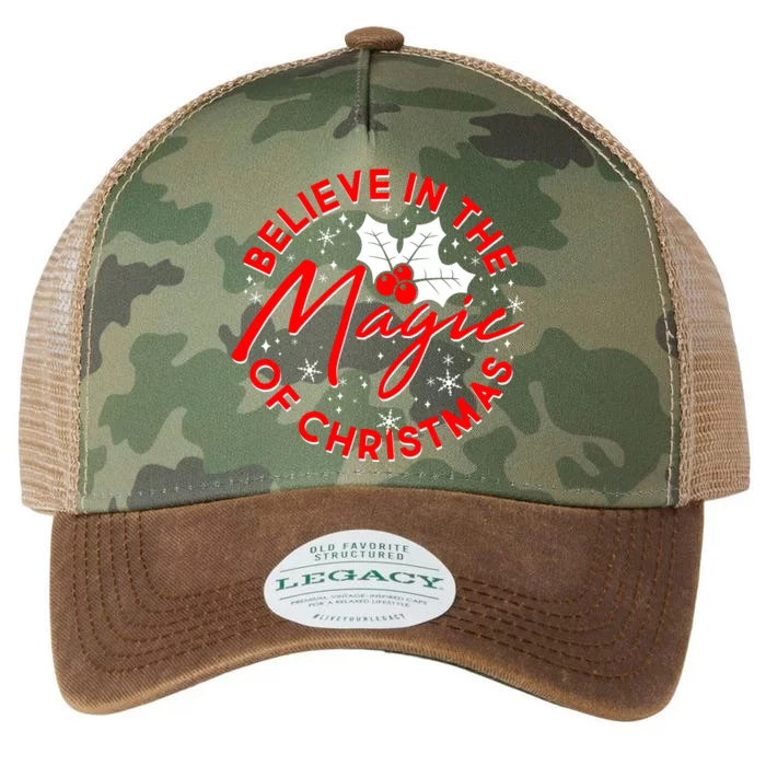 Believe In The Magic Of Christmas Legacy Tie Dye Trucker Hat