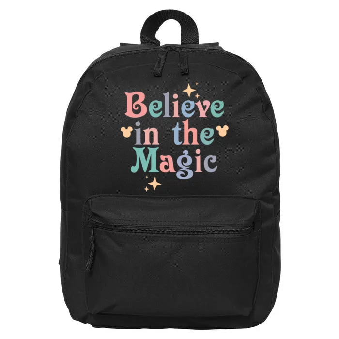 Believe In The Magic 16 in Basic Backpack