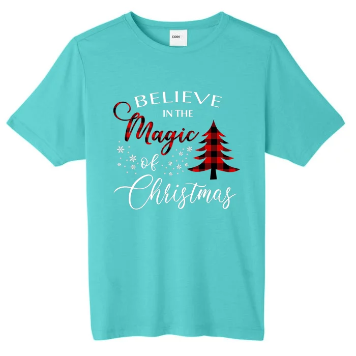 Believe In The Magic Of Christmas Gift ChromaSoft Performance T-Shirt