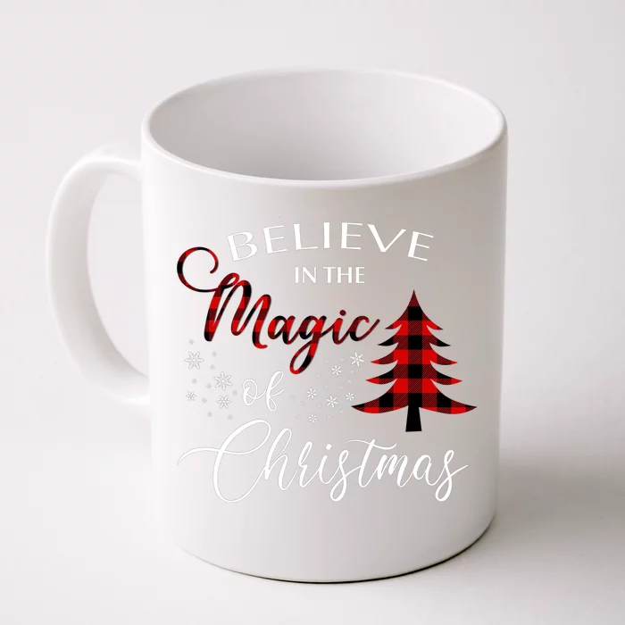 Believe In The Magic Of Christmas Gift Front & Back Coffee Mug