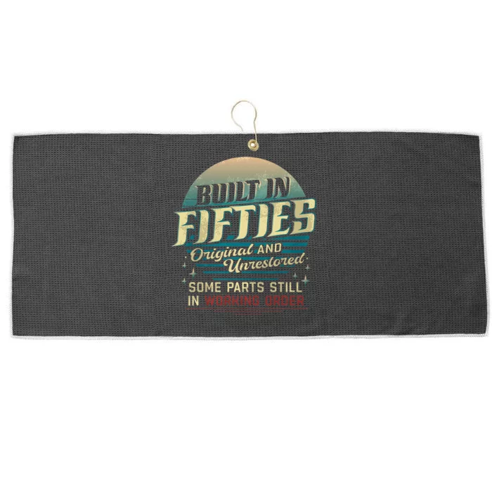 Built In The Fifties Original And Unrestored Built In 1950s Large Microfiber Waffle Golf Towel