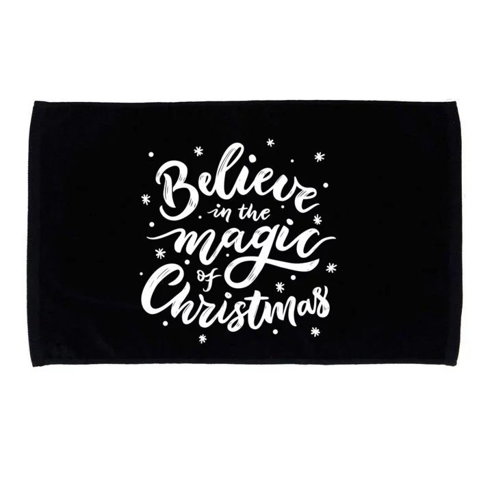 Believe In The Magic Of Christmas Microfiber Hand Towel