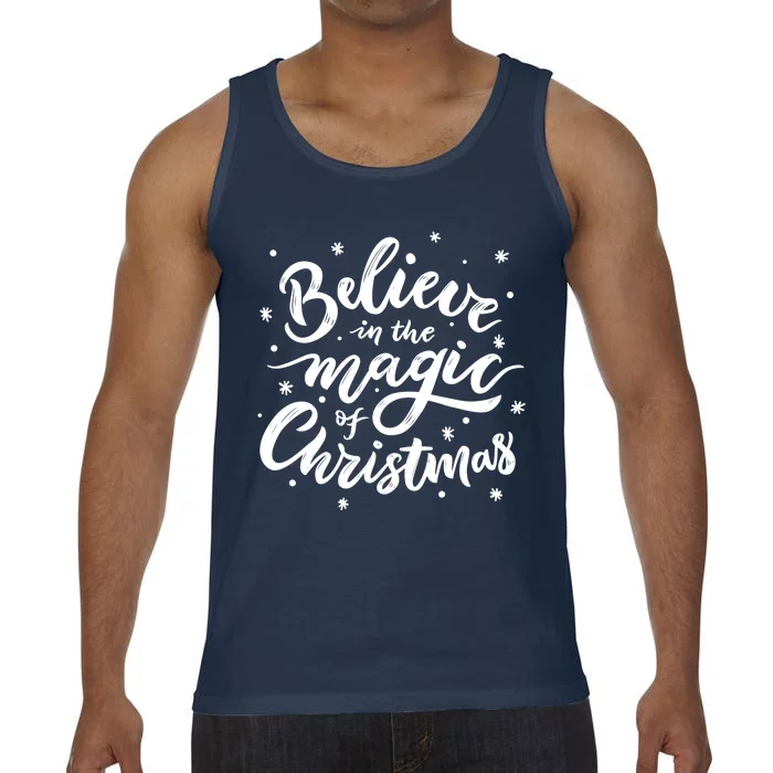 Believe In The Magic Of Christmas Comfort Colors® Tank Top