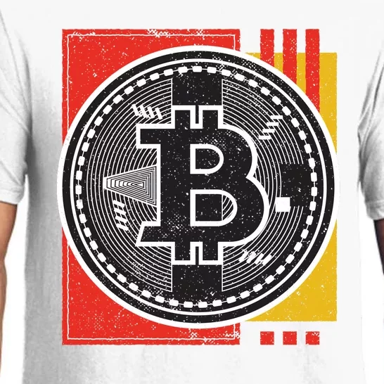 Bitcoin Abstract Pajama Set