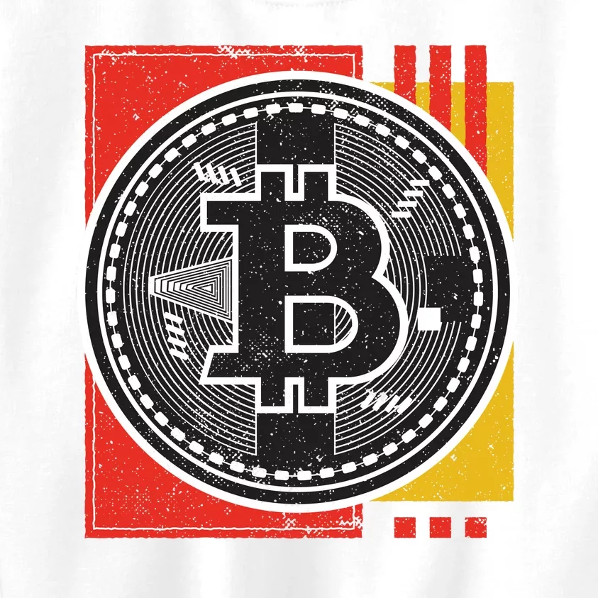 Bitcoin Abstract Kids Sweatshirt