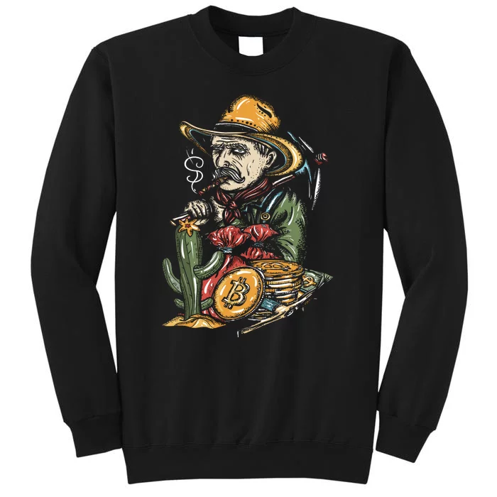 Bitcoin Bob Tall Sweatshirt