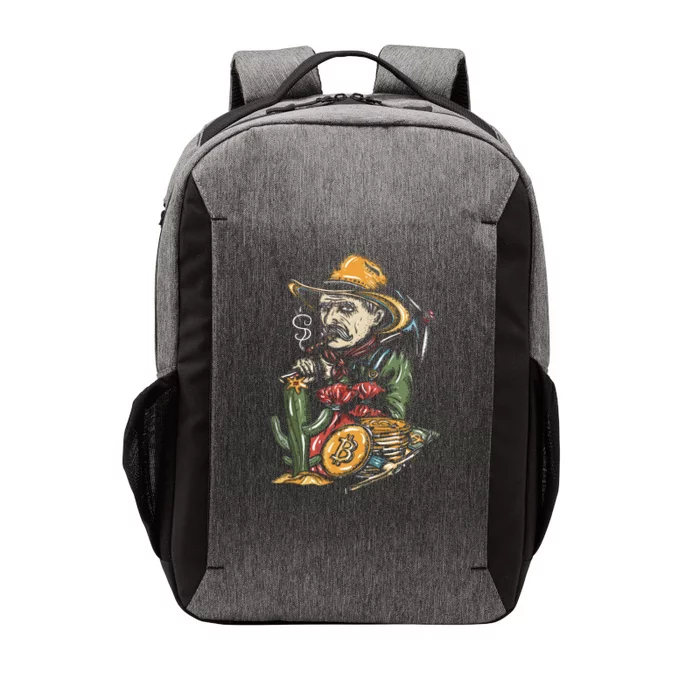 Bitcoin Bob Vector Backpack