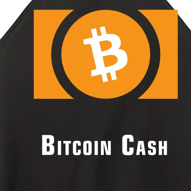 Bitcoin Cash Classic Women’s Perfect Tri Rocker Tank