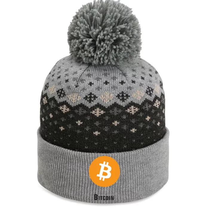 Bitcoin Classic The Baniff Cuffed Pom Beanie