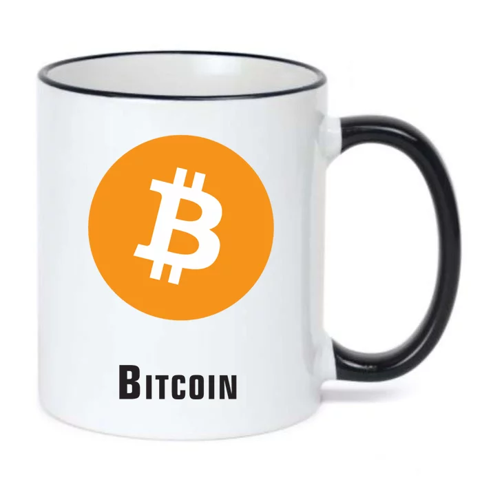 Bitcoin Classic Black Color Changing Mug