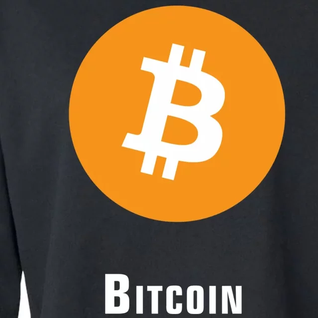 Bitcoin Classic Cropped Pullover Crew