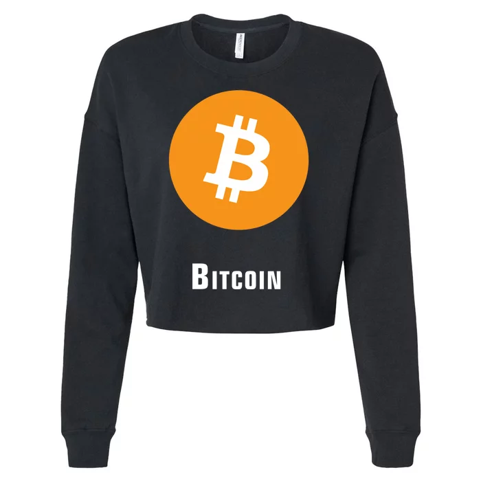 Bitcoin Classic Cropped Pullover Crew